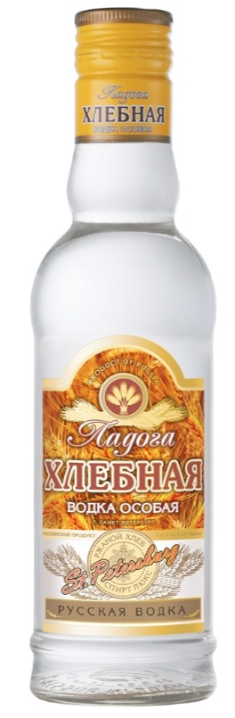 Водка "ЛАДОГА ХЛЕБНАЯ" 0.25л цилиндр