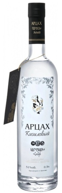 Водка Кизиловая "АРЦАХ" 0.5л.