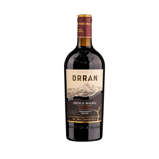 Вино красное сухое "ОРРАН АРЕНИ МАЛЬБЕК" 0.75л.