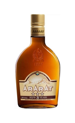 Коньяк Армянский "АРАРАТ 3*" 0.2л.