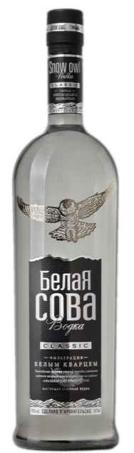 Водка "БЕЛАЯ СОВА КЛАССИЧЕСКАЯ" 0.7л.