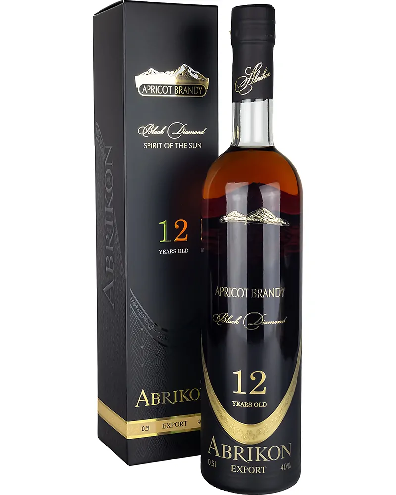 Бренди Абрикосовый "АБРИКОН" Блек Даймонд Эдишн 12л 0.5л. п/у