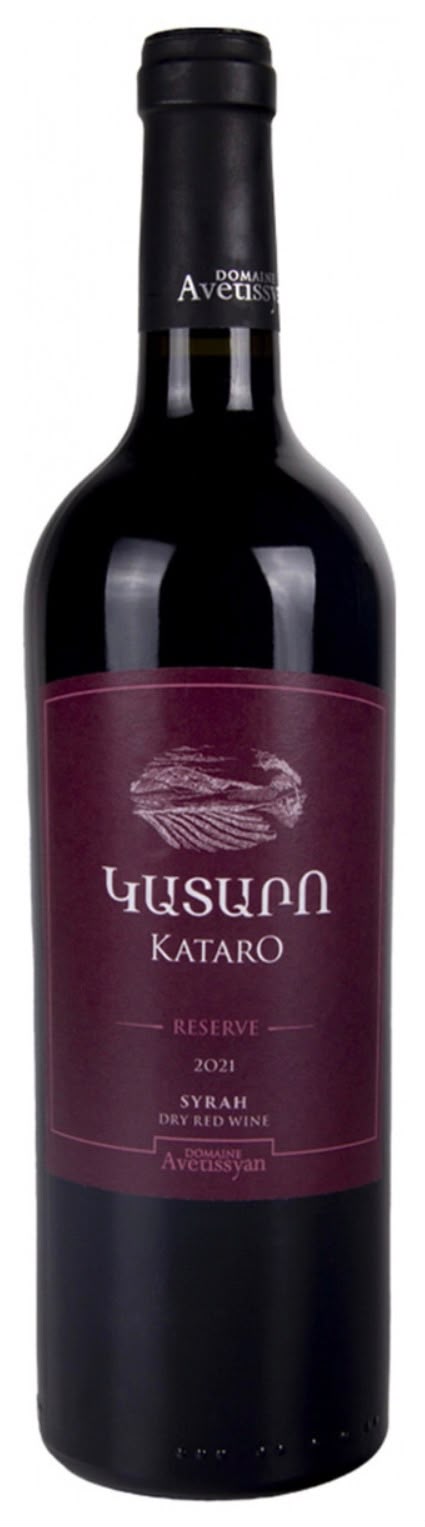 Вино красное сухое "КАТАРО РЕЗЕРВ СИРА" 0.75л.