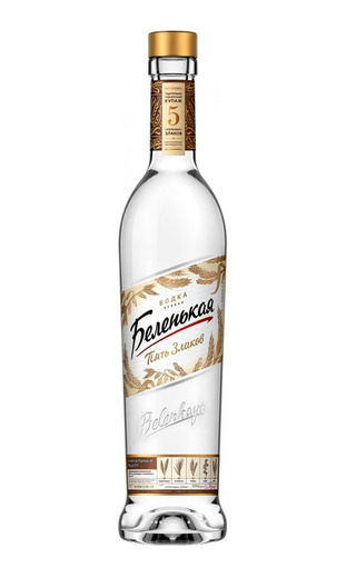Водка "БЕЛЕНЬКАЯ ПЯТЬ ЗЛАКОВ" 0.5л.