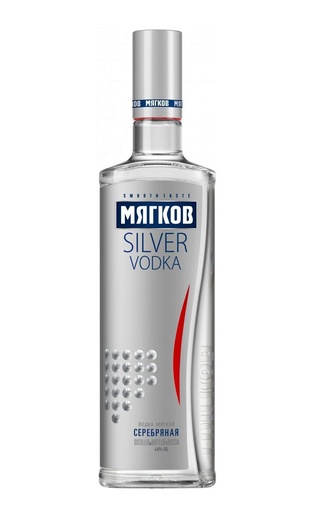 Водка "МЯГКОВ СЕРЕБРЯНАЯ" 0.5л.