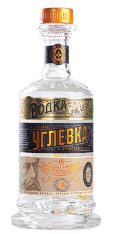 Водка "Углёвка Ржаная Купаж № 12" 0.5л