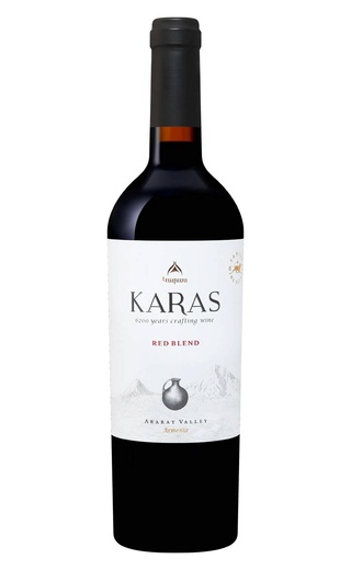 Вино красное сухое регион Армавир "КАРАС" 0.75л.