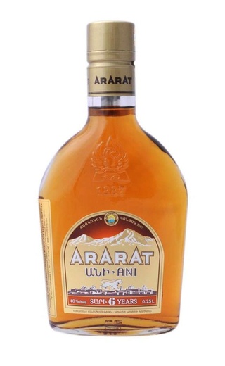 Коньяк Армянский "АРАРАТ АНИ" 0.25л.
