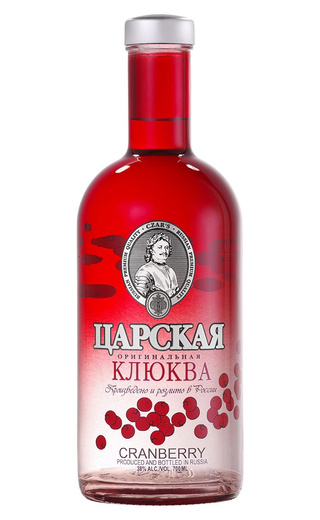 Водка "ЦАРСКАЯ ОРИГИНАЛЬНАЯ КЛЮКВА" 0.5л