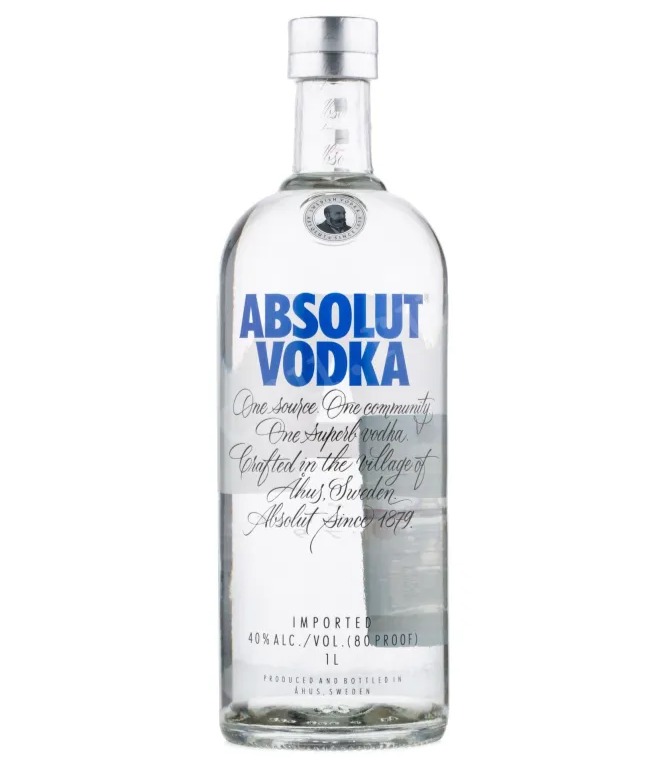 Водка "АБСОЛЮТ" 1.0л.