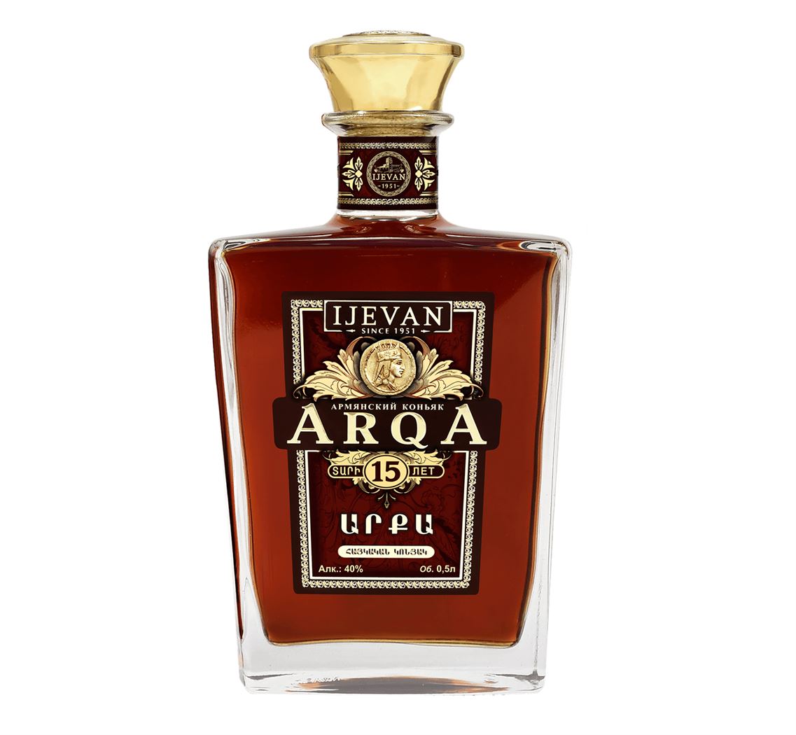 Коньяк Армянский "АРКА 15Л." 0.5л. п/у