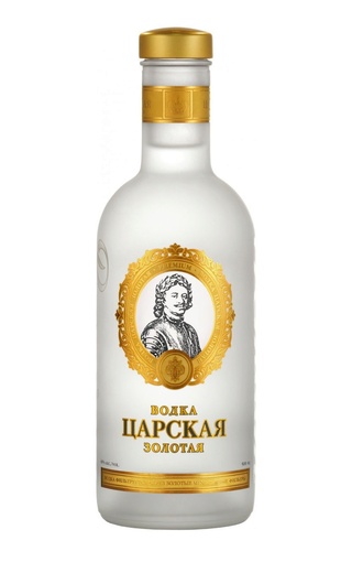 Водка "ЦАРСКАЯ ЗОЛОТАЯ" 0.5л