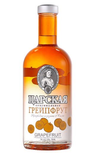 Водка "ЦАРСКАЯ ОРИГИНАЛЬНАЯ ГРЕЙПФРУТ" 0.5л