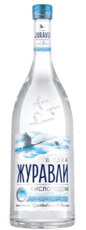 Водка "ЖУРАВЛИ" 0.7л