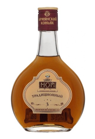 Коньяк Армянский "НОЙ ТРАДИЦИОННЫЙ" 3л. 0.25л.