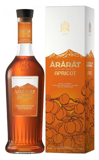 Коньяк Армянский "АРАРАТ СО ВКУСОМ АБРИКОСА" 0.5л. п/у