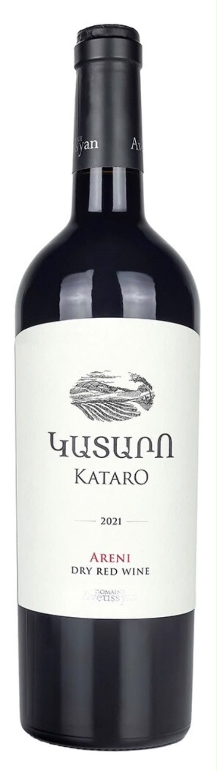 Вино красное сухое "КАТАРО АРЕНИ" 0.75л.