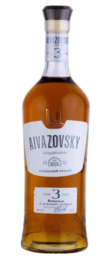 Коньяк Армянский "АЙВАЗОВСКИЙ 3Л" 0.5л.