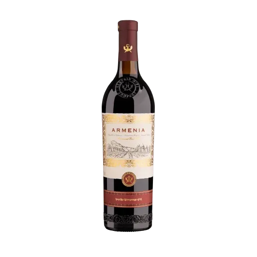 Вино красное полусладкое "АРМЕНИЯ" 0.75л.