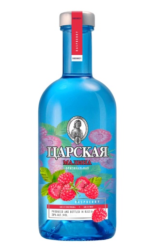 Водка "ЦАРСКАЯ ОРИГИНАЛЬНАЯ МАЛИНА" 0.5л