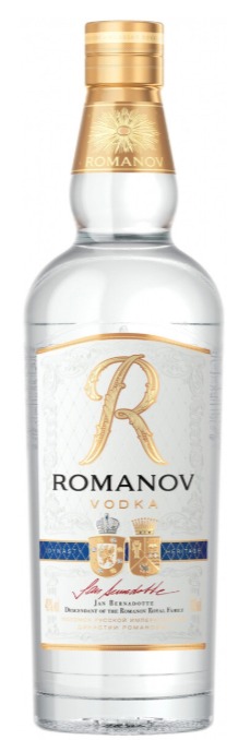 Водка "РОМАНОВ" 0.7л.