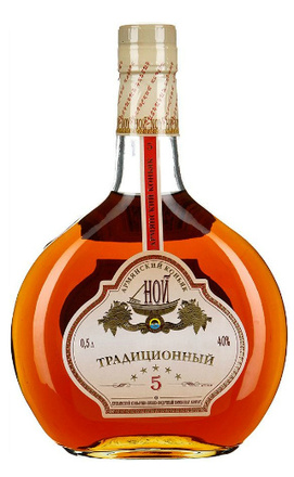 Коньяк Армянский "НОЙ ТРАДИЦИОННЫЙ" 5л. 0.5л.